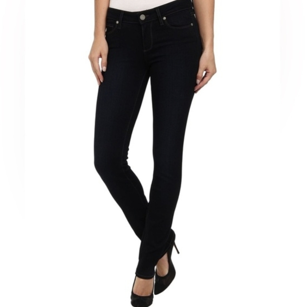 Paige Skyline Skinny Black Jeans Women's Size 27